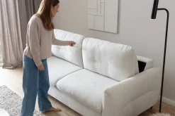 Home affaire 2-Sitzer »Clevina, Dauer-Schlafsofa mit Kaltschaummatratze, Breite 176 cm« Sofa & Bett in einem – kinderleicht ausklappbar & freistellbar im Raum