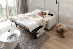 Home affaire 2-Sitzer »Clevina, Dauer-Schlafsofa mit Kaltschaummatratze, Breite 176 cm« Sofa & Bett in einem – kinderleicht ausklappbar & freistellbar im Raum
