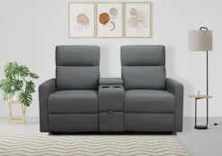 Home affaire 2-Sitzer »Daoulas, 2er-Kinosofa, TV-Sessel, Multimedia-Sofa« Kinosofa mit Relaxfunktion, Getränkehalter und Stauraum