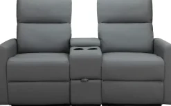 Home affaire 2-Sitzer »Daoulas, 2er-Kinosofa, TV-Sessel, Multimedia-Sofa« Kinosofa mit Relaxfunktion, Getränkehalter und Stauraum
