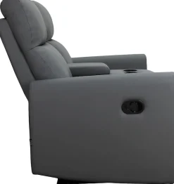 Home affaire 2-Sitzer »Daoulas, 2er-Kinosofa, TV-Sessel, Multimedia-Sofa« Kinosofa mit Relaxfunktion, Getränkehalter und Stauraum