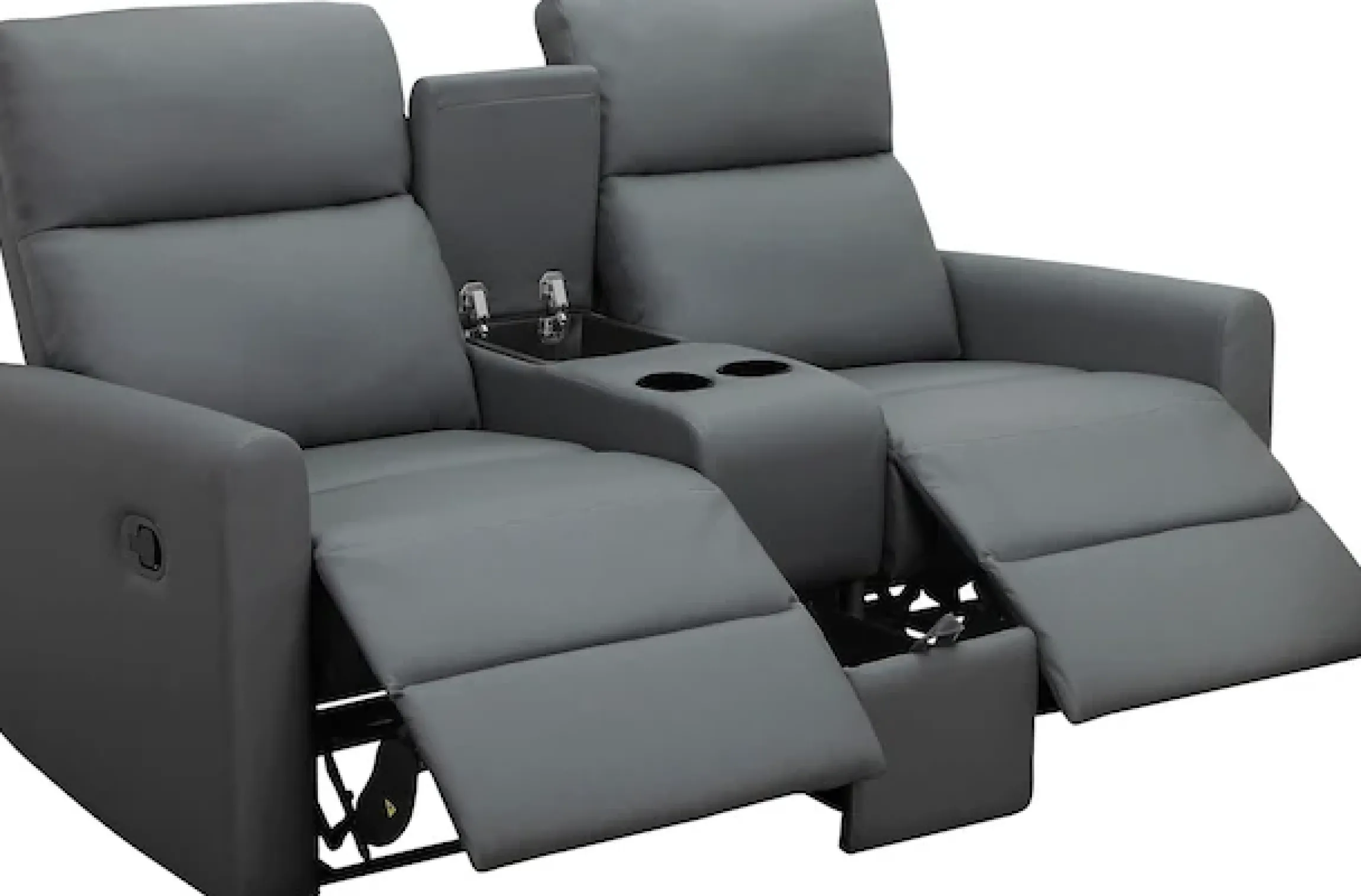 Home affaire 2-Sitzer »Daoulas, 2er-Kinosofa, TV-Sessel, Multimedia-Sofa« Kinosofa mit Relaxfunktion, Getränkehalter und Stauraum