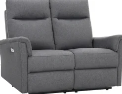 Home affaire 2-Sitzer »FINNARA,2-Sitzer,elelektrische Relaxfunktion in 2 Sitzen, USB A/C« Liegefunktion 105°-135°, Federkern,