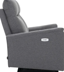 Home affaire 2-Sitzer »FINNARA,2-Sitzer,elelektrische Relaxfunktion in 2 Sitzen, USB A/C« Liegefunktion 105°-135°, Federkern,
