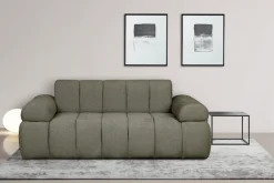 Home affaire 2-Sitzer »LYOTH Design-Sofa, moderne Steppung, Breite 180 cm« mit Wellenunterfederung, gemütlich und modern, komfortables Sitzgefühl