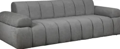 Home affaire 3-Sitzer »LYOTH Design-Sofa, moderne Steppung, Breite 220 cm« mit Wellenunterfederung, gemütlich und modern, komfortables Sitzgefühl