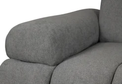 Home affaire 3-Sitzer »LYOTH Design-Sofa, moderne Steppung, Breite 220 cm« mit Wellenunterfederung, gemütlich und modern, komfortables Sitzgefühl