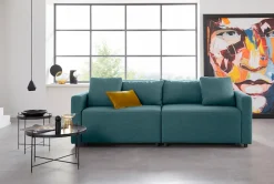 Home affaire 2-Sitzer »Marva 2tlg.« beide Elemente ausziehbar für Bettfunktion, mit Bettkasten