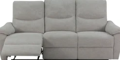 Home affaire 3-Sitzer »ODILON, Sofa 167 cm, Federkern, Struktur-Bezug« 105°-150° Relax- und Liegeposition manuell/elektrisch, USB A/C
