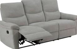 Home affaire 3-Sitzer »ODILON, Sofa 167 cm, Federkern, Struktur-Bezug« 105°-150° Relax- und Liegeposition manuell/elektrisch, USB A/C