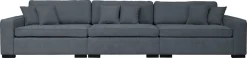 Home affaire 3-Sitzer »Skara XXL« Lounge-Sofa XXL mit Federkern-Polsterung, in vielen Bezugsvarianten