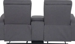 Home affaire 2-Sitzer »TOURNAY, 2er-Kinosofa, Liegesofa, TV-Sessel, Multimedia-Sofa« mit manueller Relaxfunktion, Getränkehalter, Staufach