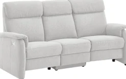 Home affaire 3-Sitzer »Turin Sofa mit elektrischer Relaxfunktion, Breite 226 cm« inkl. Tisch, USB & Steckdose, Federkern & pflegeleichtem Bezug