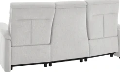 Home affaire 3-Sitzer »Turin Sofa mit elektrischer Relaxfunktion, Breite 226 cm« inkl. Tisch, USB & Steckdose, Federkern & pflegeleichtem Bezug