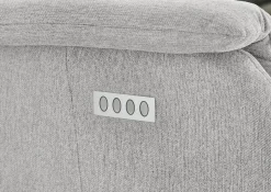 Home affaire 3-Sitzer »Turin Sofa mit elektrischer Relaxfunktion, Breite 226 cm« inkl. Tisch, USB & Steckdose, Federkern & pflegeleichtem Bezug