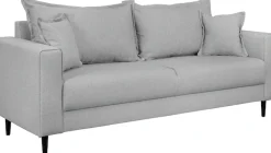Home affaire 2-Sitzer »VEYRAS, hoher Sitzkomfort, Maße B/T/H:162/84/76 cm« mit Wellenunterfederung, incl. Rückenkissen und Zierkissen