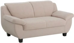 Home affaire 2-Sitzer »Yesterday Couch, B/T: 159/91 cm, belastbar bis 140kg/ Sitz« Microfaser, natur