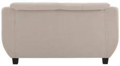 Home affaire 2-Sitzer »Yesterday Couch, B/T: 159/91 cm, belastbar bis 140kg/ Sitz« Microfaser, natur