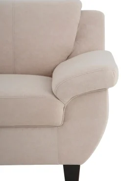 Home affaire 2-Sitzer »Yesterday Couch, B/T: 159/91 cm, belastbar bis 140kg/ Sitz« Microfaser, natur