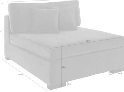 Home affaire Sofa-Mittelelement »Skara XXL« Modul XXL - zum eigenen Zusammenstellen, in vielen Bezugsqualitäten