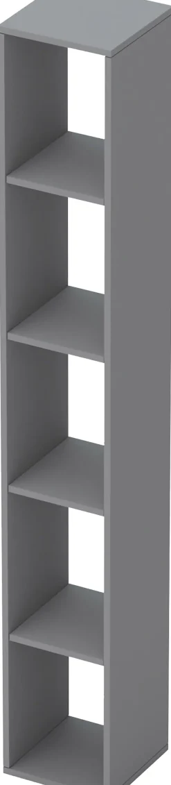 Home affaire Standregal »Infinity Höhe 186 cm, Breite 28 cm, Bücherregal,« Deko Regal, Büroregal, 5 Regalfächer, verschiedene Farben