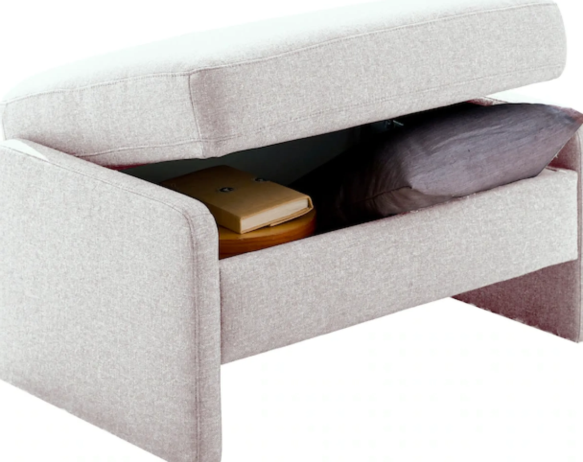 Home affaire Stauraumhocker »Mailand« passend zur Serie