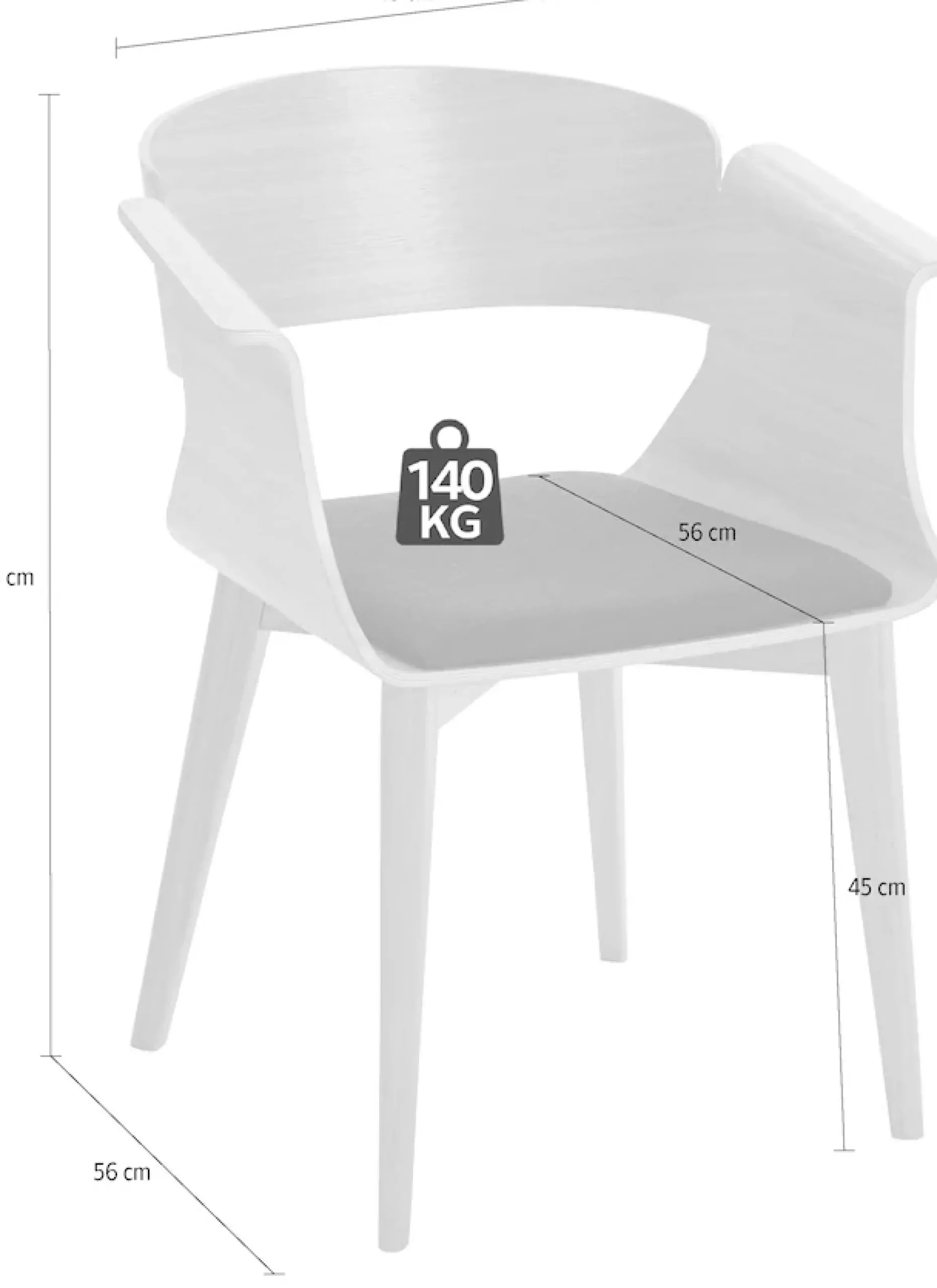 Home affaire Stuhl »SWING« () 1 Stück