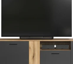 Home affaire TV-Bank »Estepona« 1 Stk. tlg. TV-Board, 2 Türen, 1 Schublade, 1 Fach - (B/T/H) 150/42/50 cm