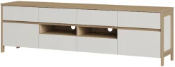 Home affaire TV-Schrank »Stranda, moderner TV-Unterschrank, Kommode im Scandi-Style, Lowboard« Rahmenoptik, ausreichend Stauraum, vielseitig einsetzbar, 193 cm breit