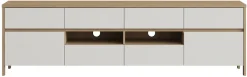 Home affaire TV-Schrank »Stranda, moderner TV-Unterschrank, Kommode im Scandi-Style, Lowboard« Rahmenoptik, ausreichend Stauraum, vielseitig einsetzbar, 193 cm breit