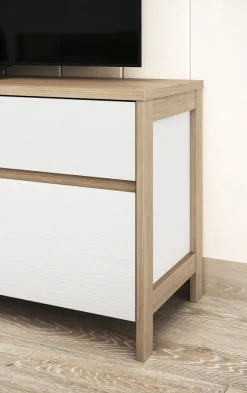 Home affaire TV-Schrank »Stranda, moderner TV-Unterschrank, Kommode im Scandi-Style, Lowboard« Rahmenoptik, ausreichend Stauraum, vielseitig einsetzbar, 193 cm breit