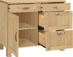 Home affaire Unterschrank »Alby« Breite 100 cm, 1 Tür, 4 Schubladen