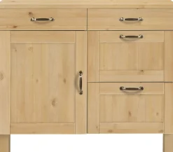Home affaire Unterschrank »Alby« Breite 100 cm, 1 Tür, 4 Schubladen