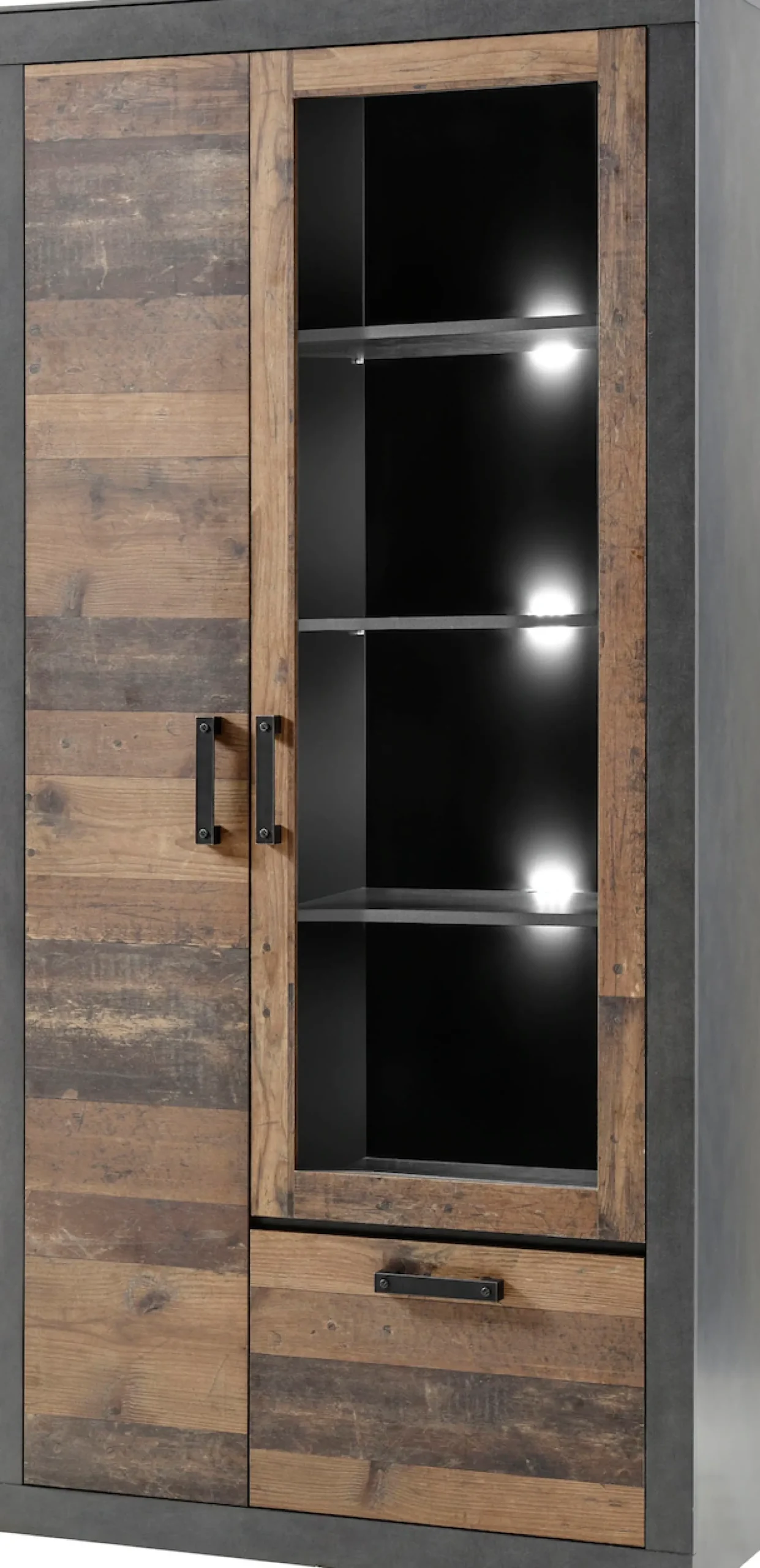 Home affaire Vitrine »BROOKLYN« Höhe ca. 200 cm