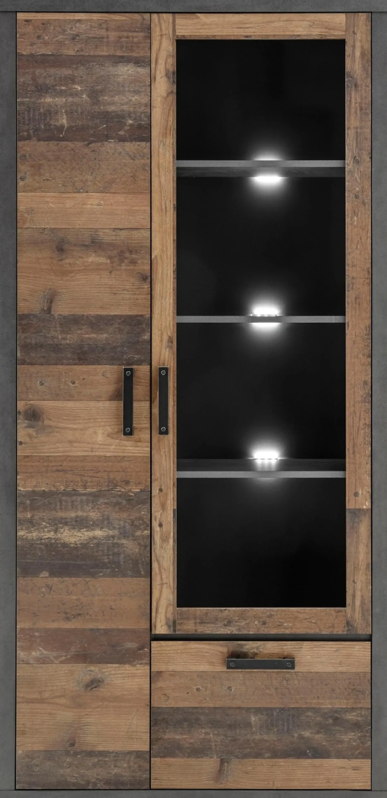 Home affaire Vitrine »BROOKLYN« Höhe ca. 200 cm