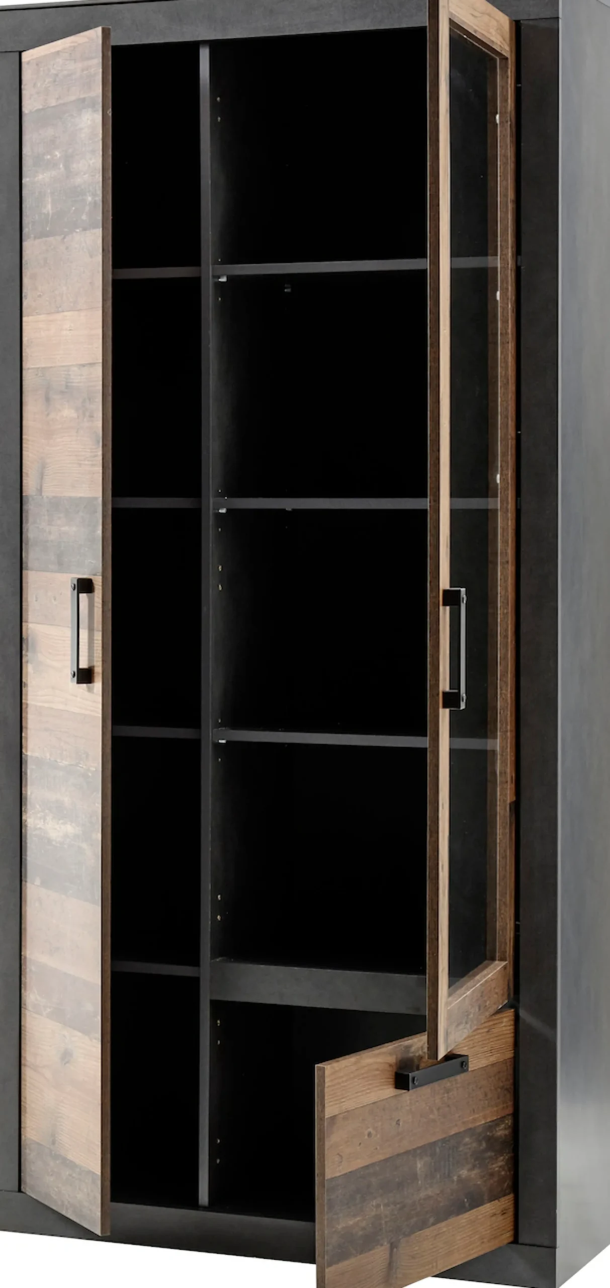 Home affaire Vitrine »BROOKLYN« Höhe ca. 200 cm