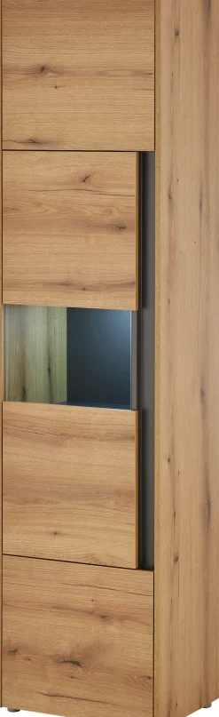 Home affaire Vitrine »City/Giron, moderner Hochschrank, Glasvitrine« zeitlos, modern, ausreichend Stauraum, vielseitig einsetzbar