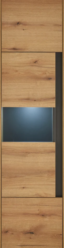 Home affaire Vitrine »City/Giron, moderner Hochschrank, Glasvitrine« zeitlos, modern, ausreichend Stauraum, vielseitig einsetzbar