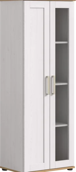 Home affaire Vitrine »Cosenza, Höhe 161 cm, 2 Türen, 4 Fächer« 1 Stk. tlg. Vitrine, Höhe 161 cm, Wohnzimmer, Esszimmer