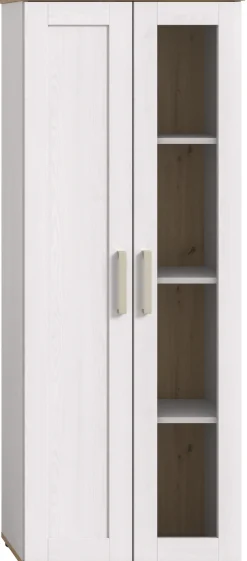 Home affaire Vitrine »Cosenza, Höhe 161 cm, 2 Türen, 4 Fächer« 1 Stk. tlg. Vitrine, Höhe 161 cm, Wohnzimmer, Esszimmer