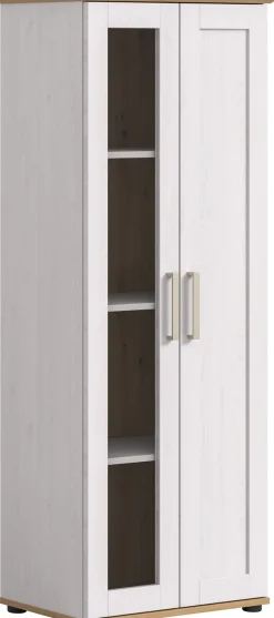 Home affaire Vitrine »Cosenza, Höhe 161 cm, 2 Türen, 4 Fächer« 1 Stk. tlg. Vitrine, Höhe 161 cm, Wohnzimmer, Esszimmer
