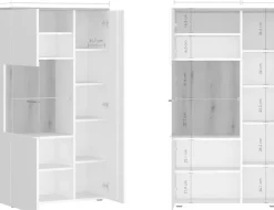 Home affaire Vitrine »Dalano« Höhe ca. 144 cm