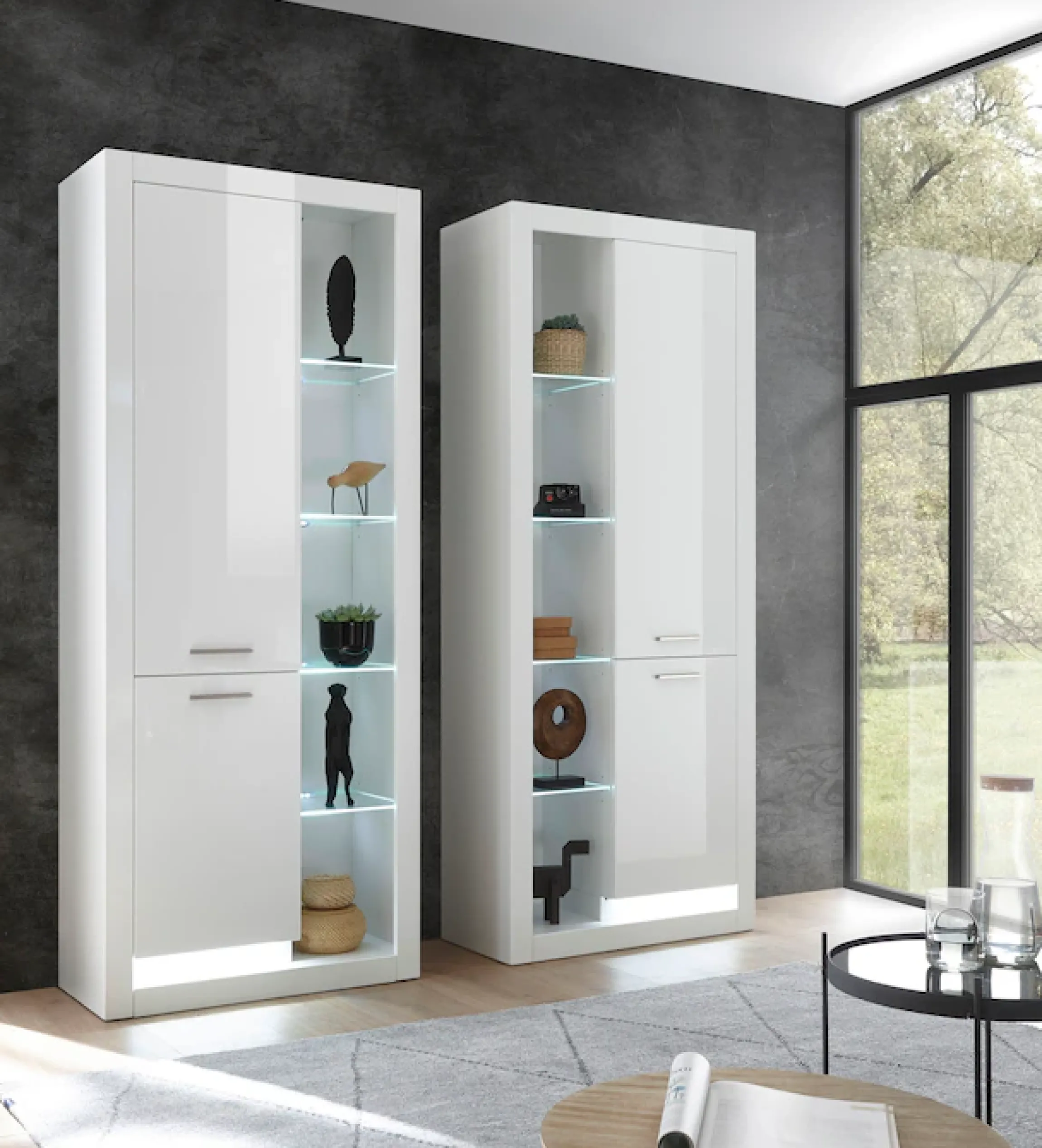 Home affaire Vitrine »MERAN« Höhe ca. 196 cm