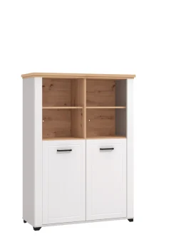 Home affaire Vitrine »Valencia« Breite 103,5 cm, mit 4 offenen Fächern