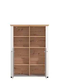Home affaire Vitrine »Valencia« Breite 103,5 cm, mit 4 offenen Fächern