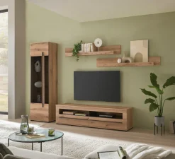 Home affaire Wandboard »Cantara, modernes Wandregal, Hängeregal mit Ablagefach« vielseitig einsetzbar, in Eiche Evoke, Weiß oder Kaschmir erhältlich