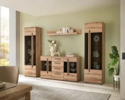 Home affaire Wandboard »Cantara, modernes Wandregal, Hängeregal mit Ablagefach« vielseitig einsetzbar, in Eiche Evoke, Weiß oder Kaschmir erhältlich