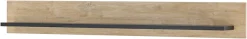 Home affaire Wandboard »Cornwall, Wandregal im Landhausstil, Wandhalter mit Ablagefläche« 1 Stk. tlg. vielseitig einsetzbares Hängeregal, Breite 150 cm, warmes Eiche Dekor