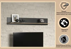 Home affaire Wandboard »Estepona« 1 Stk. tlg. Großzügige Ablagefläche