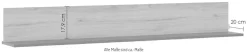 Home affaire Wandboard »Novena« Breite 160cm